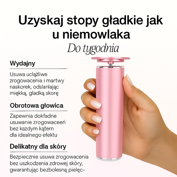 Elektryczny pilnik do stóp Blomy Touch