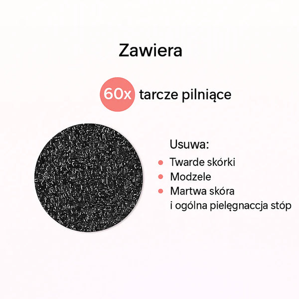 Elektryczny pilnik do stóp Blomy Touch